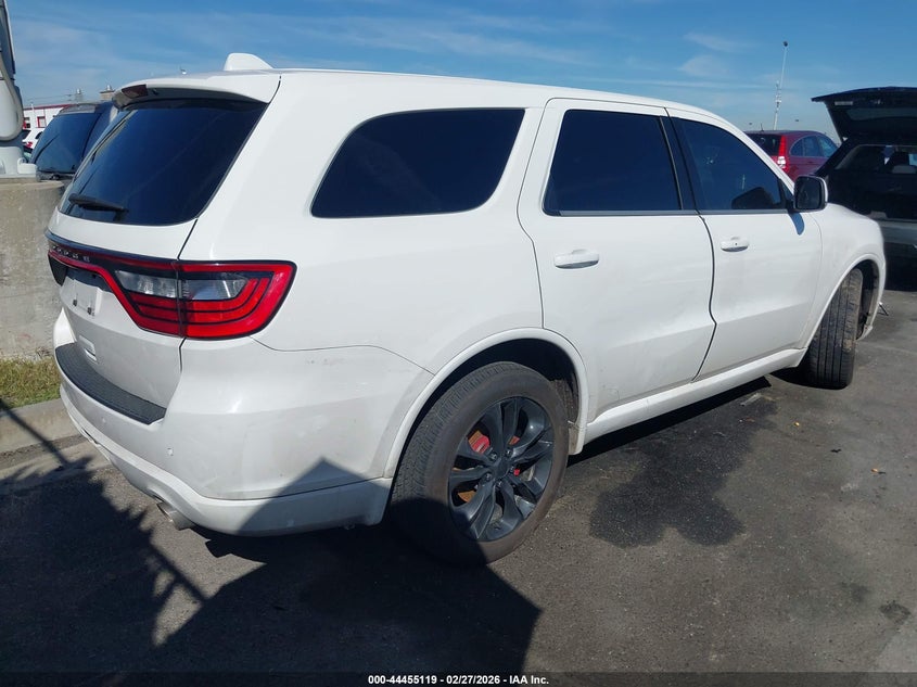 Vin: 1c4rdhdg4kc769278, lot: 44951785, dodge durango gt plus rwd 20194