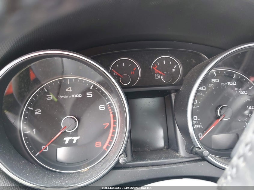 2009 Audi Tt 2.0T VIN: TRUHF38J191014700 Lot: 44455415