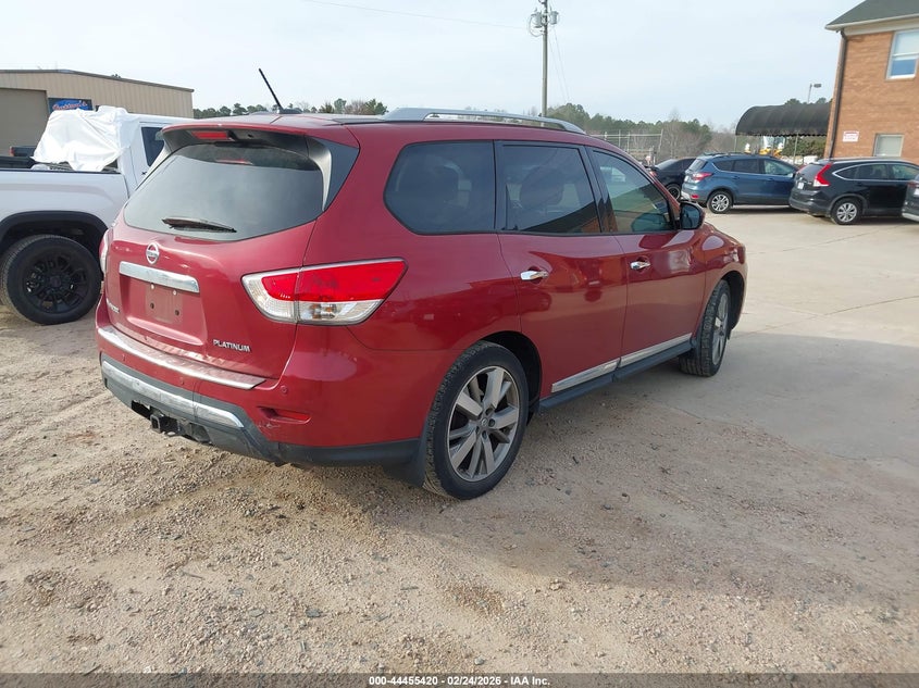 2016 Nissan Pathfinder Platinum