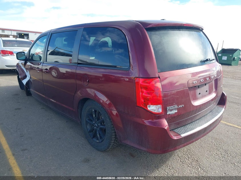 Vin: 2c4rdgeg0lr213633, lot: 44952304, dodge grand caravan gt 20203