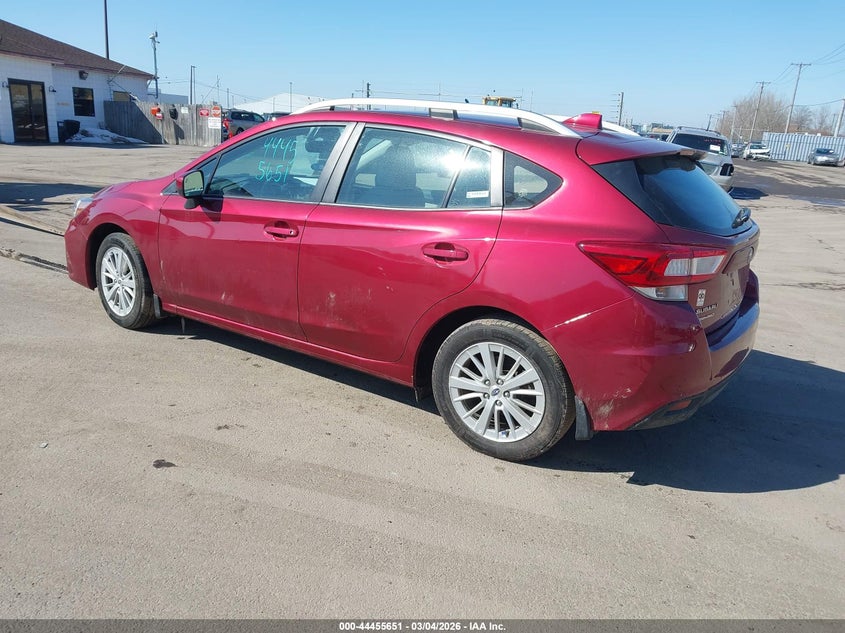 Vin: 4s3gtad64j3730228, lot: 44952317, subaru impreza 2.0i premium 20183