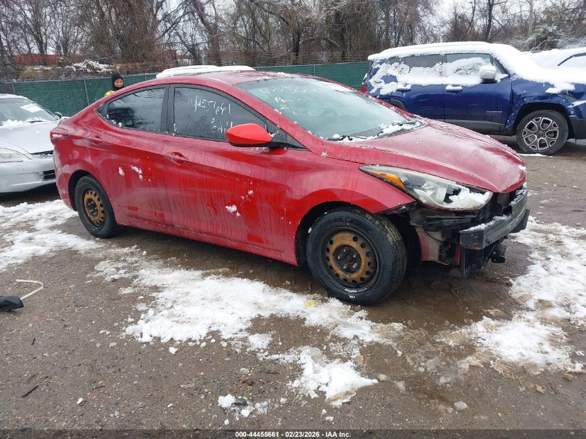 2016 Hyundai Elantra Se