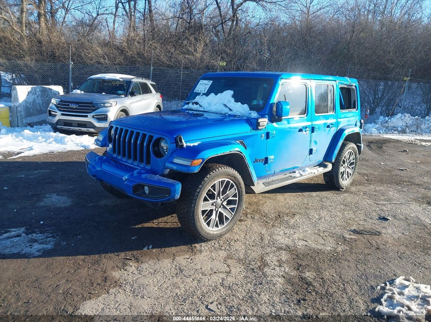 2022 Jeep Wrangler 4Xe Unlimited High Altitude 4X4
