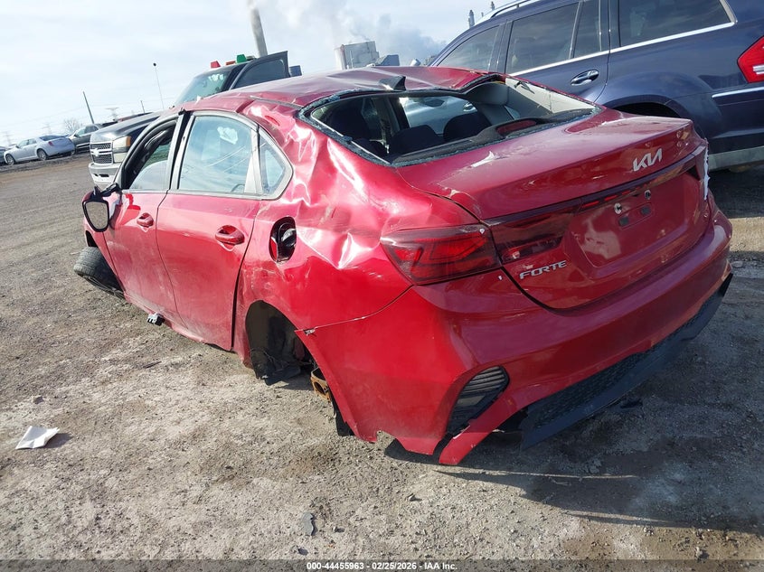 Vin: 3kpf24ad3ne478828, lot: 44952629, kia forte lxs 20223