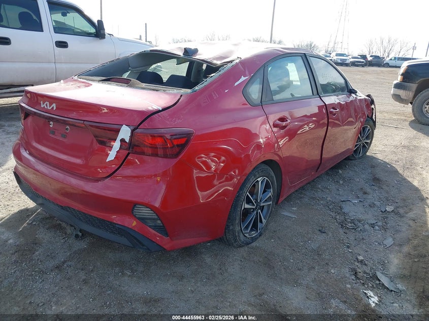 Vin: 3kpf24ad3ne478828, lot: 44952629, kia forte lxs 20224