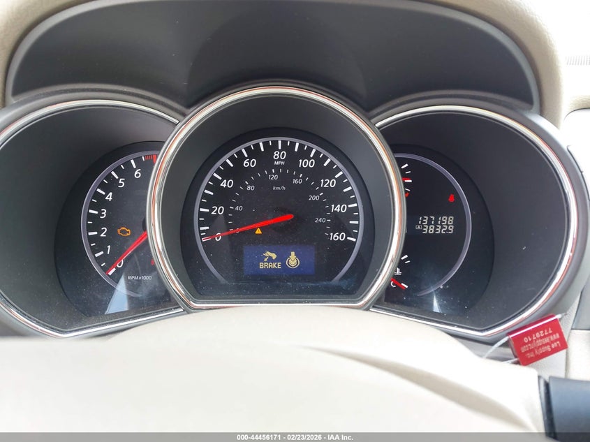 2011 Nissan Murano Le VIN: JN8AZ1MU0BW051984 Lot: 44456171