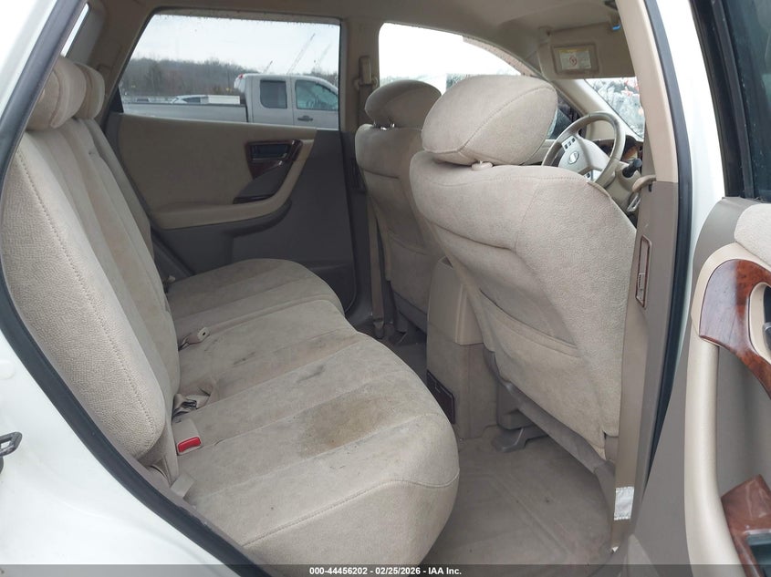 2004 Nissan Murano Sl VIN: JN8AZ08W24W317899 Lot: 44456202