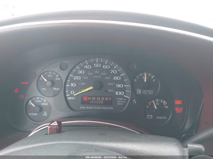 1999 Chevrolet Astro VIN: 1GNDM19W2XB138454 Lot: 44456285