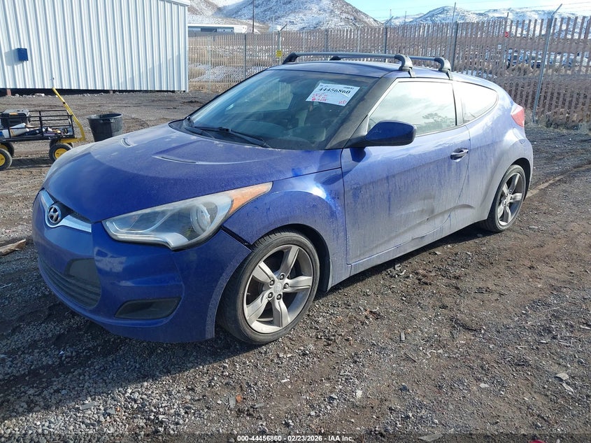 2012 Hyundai Veloster Base W/Black
