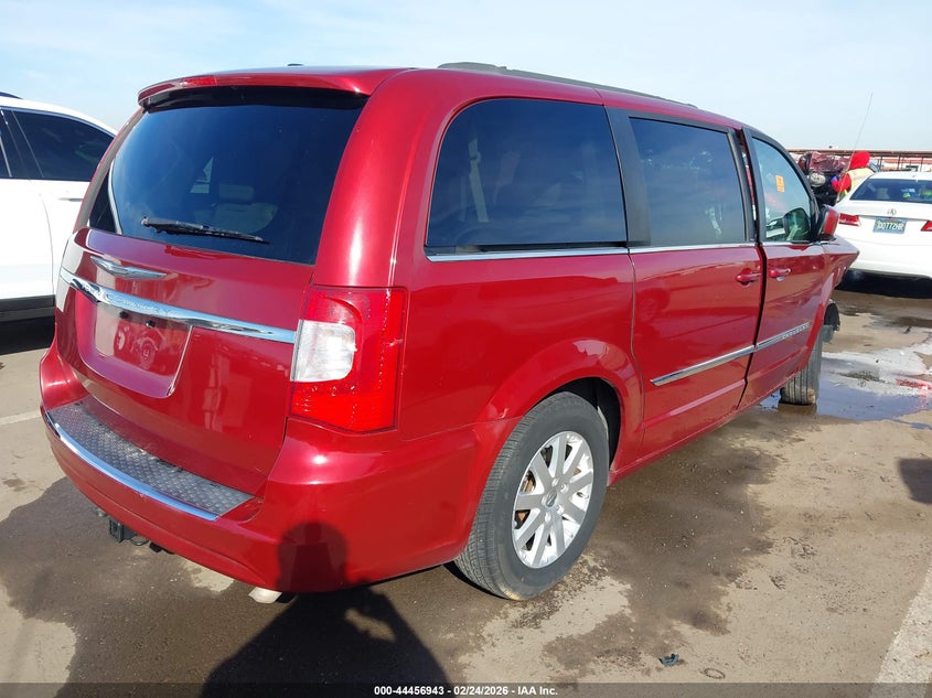 Vin: 2c4rc1bg7dr779293, lot: 44953609, chrysler town & country touring 20134