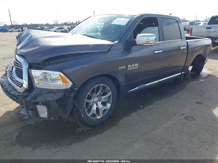 Vin: 1c6rr7pt8hs865800, lot: 44953785, ram 1500 limited  4x4 5'7 box 20172