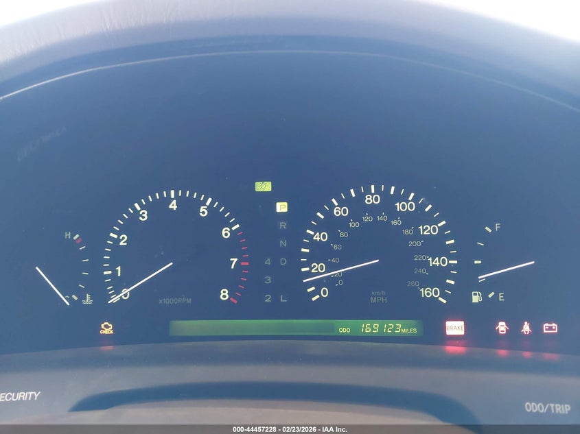 1998 Lexus Ls 400 VIN: JT8BH28F0W0128266 Lot: 44457228