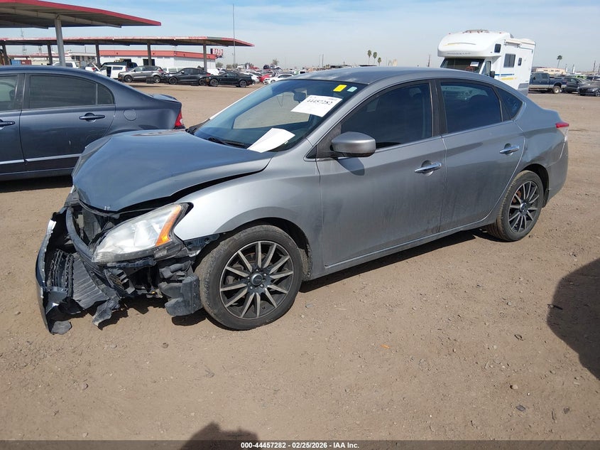 2014 Nissan Sentra S 3N1AB7AP9EY330027 photo 1