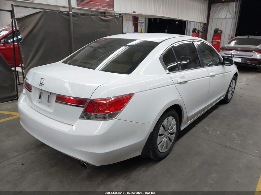 2012 Honda Accord 2.4 2.4 Lx red Lot 111044457519 Vin 1HGCP2E35CA139175
