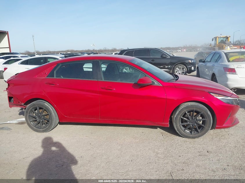 VIN 5NPLM4AG4NH076545 2022 HYUNDAI ELANTRA SEL