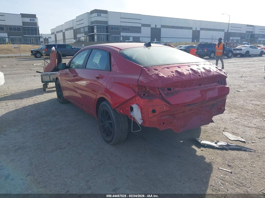 VIN 5NPLM4AG4NH076545 2022 HYUNDAI ELANTRA SEL