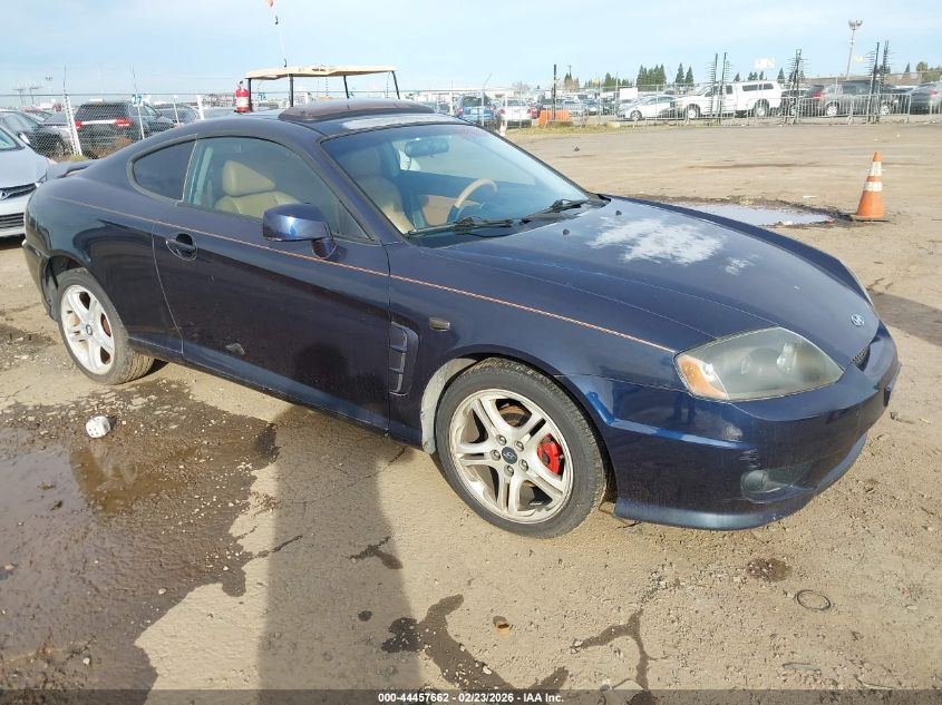 2006 Hyundai Tiburon Gt/Gt Limited/Se