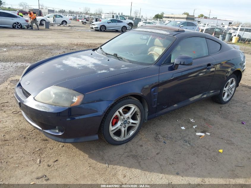 2006 Hyundai Tiburon Gt/Gt Limited/Se