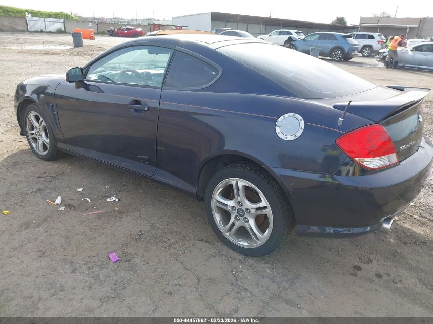 2006 Hyundai Tiburon Gt/Gt Limited/Se