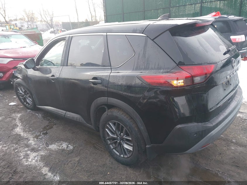 2023 Nissan Rogue 1.5 S Intelligent Awd Black Lot 111044457701 Vin 5N1BT3AB4PC762804
