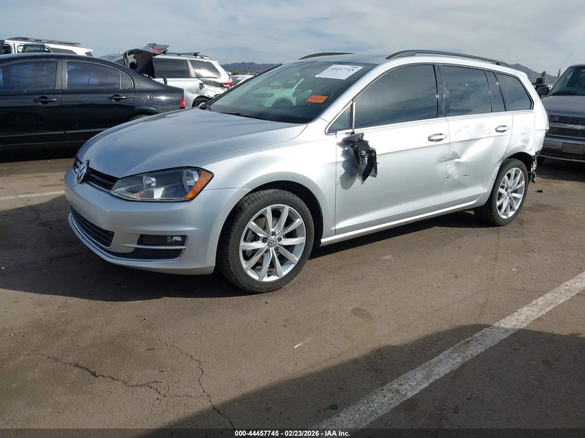 2017 Volkswagen Golf Sportwagen Tsi S/Tsi Se/Tsi Sel VIN: 3VWC17AUXHM515355 Lot: 44457745
