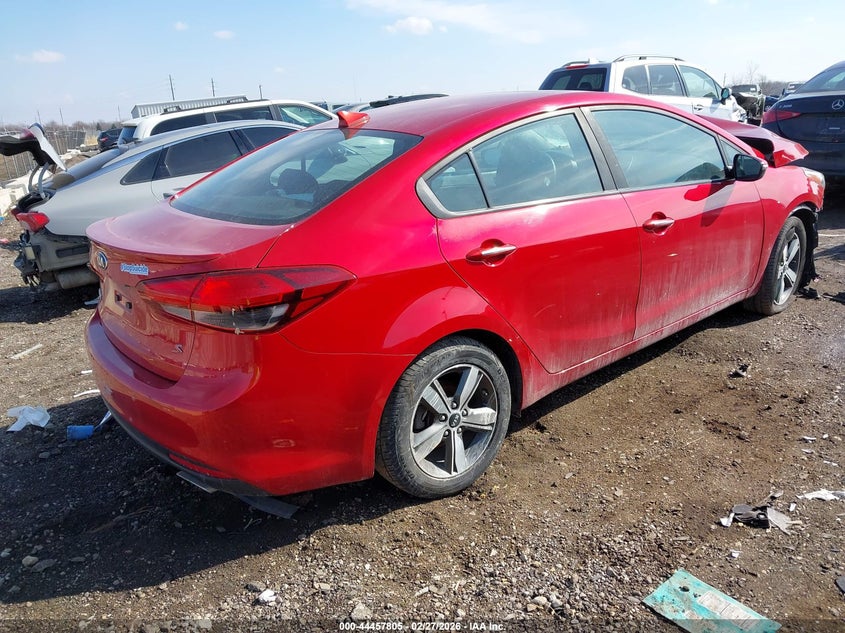 Vin: 3kpfl4a75je241548, lot: 44954471, kia forte s 20184