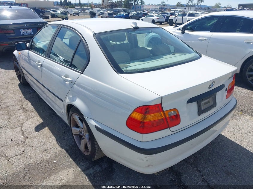 2004 BMW 3ER SEDAN 2.5L I-6 DOHC, VVT, 184HP