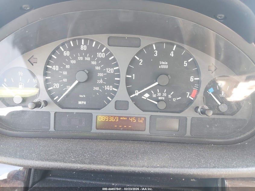 2004 BMW 3ER SEDAN 2.5L I-6 DOHC, VVT, 184HP