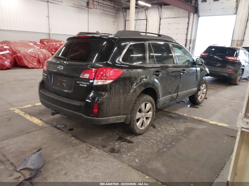2011 SUBARU OUTBACK auction photo 4