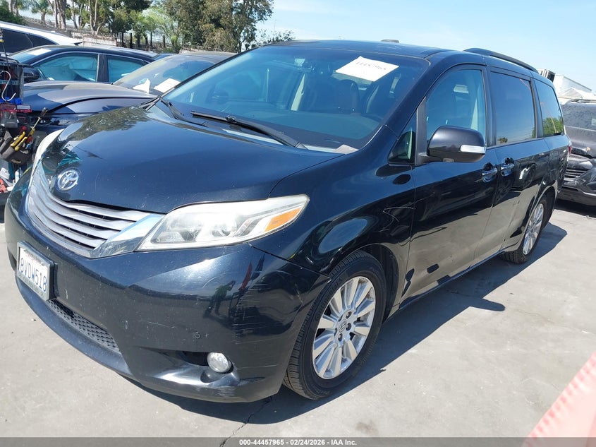 2015 Toyota Sienna Limited 7 Passenger