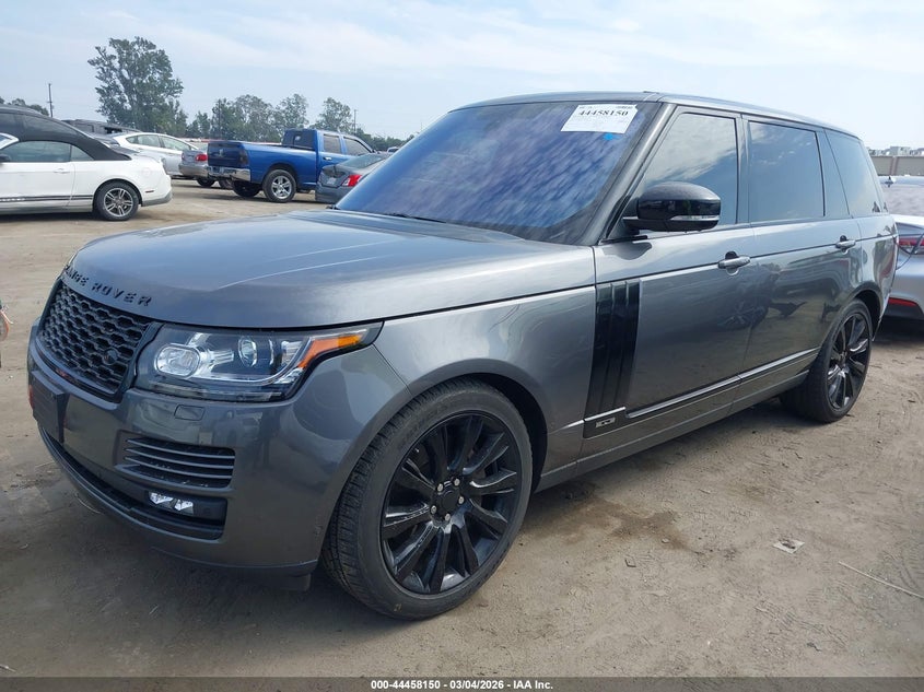 2016 Land Rover Range Rover 5.0L V8 Supercharged