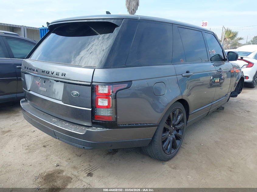 2016 Land Rover Range Rover 5.0L V8 Supercharged