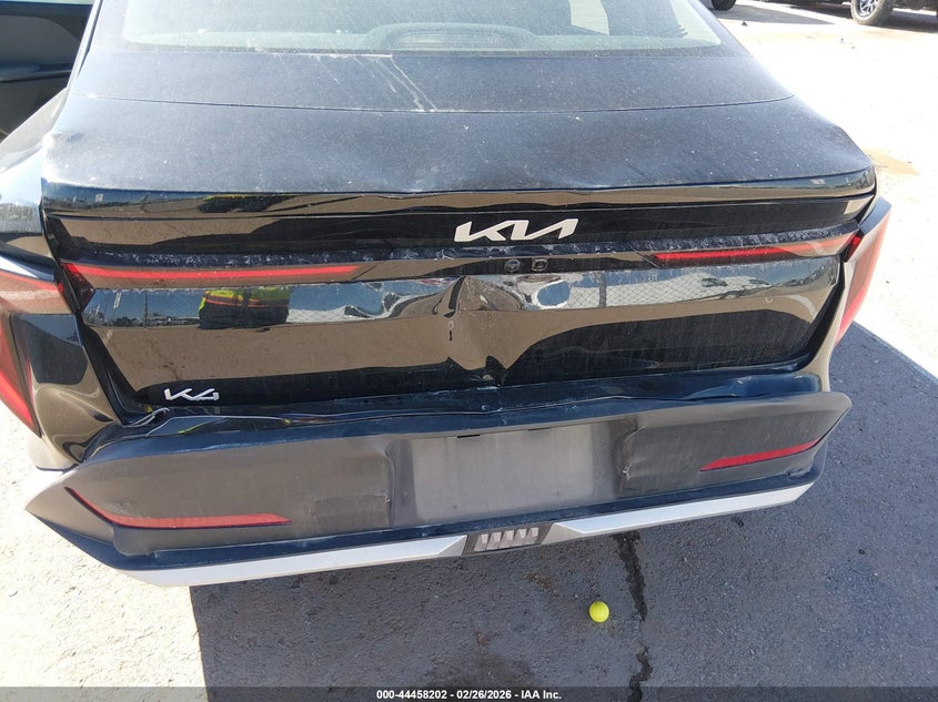 2025 Kia K4 2.0 Lxs black Lot 111044458202 Vin 3KPFT4DE2SE053968