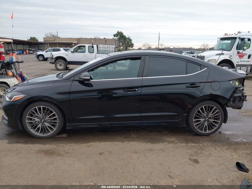 VIN KMHD04LB6HU335284 2017 HYUNDAI ELANTRA SPORT