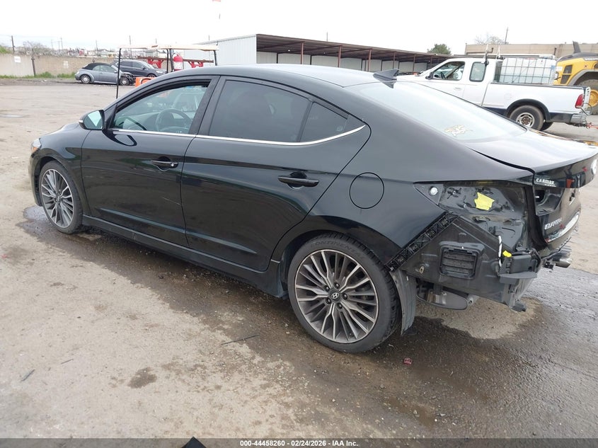 VIN KMHD04LB6HU335284 2017 HYUNDAI ELANTRA SPORT