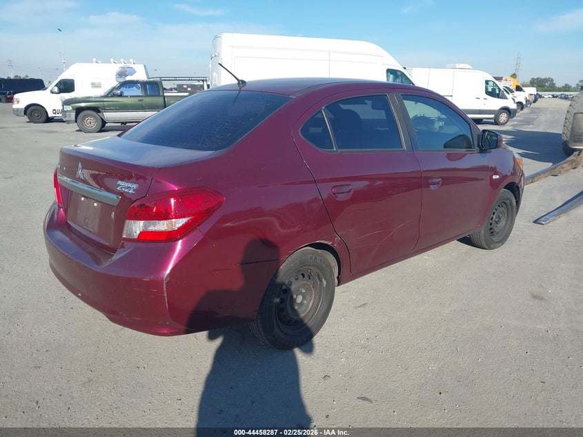 Vin: ml32f3fj6hh001792, lot: 44954953, mitsubishi mirage g4 es 20174