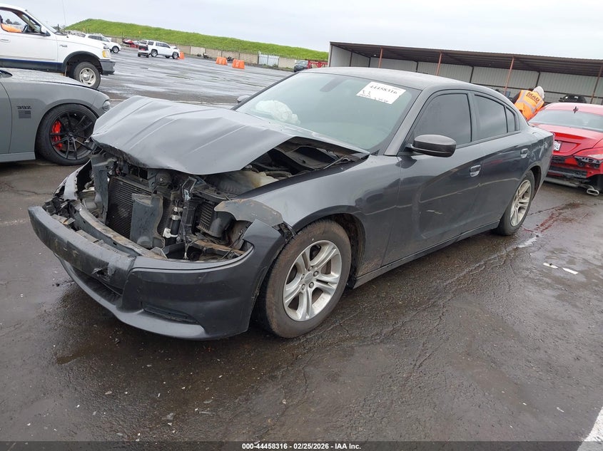 Vin: 2c3cdxbg8hh503727, lot: 44954982, dodge charger se rwd 20172