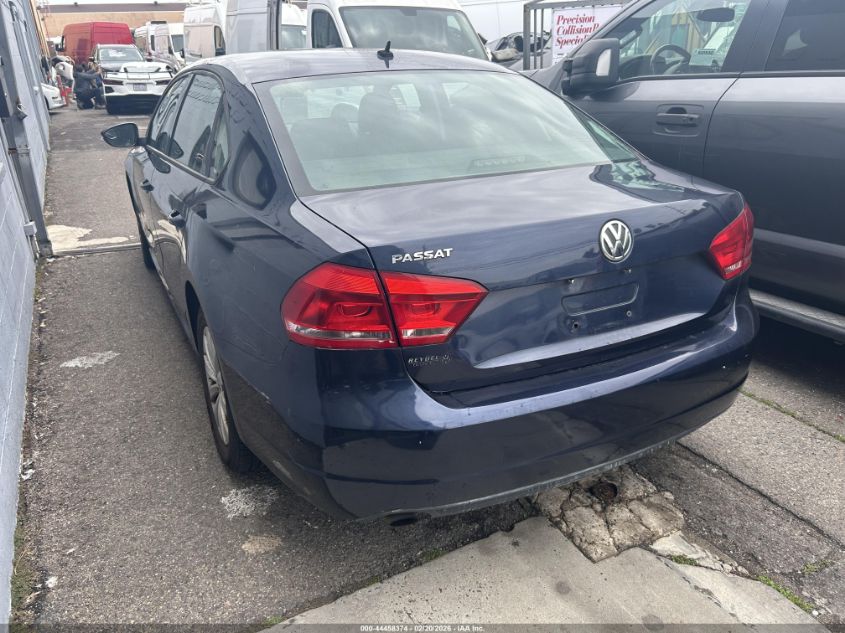 2012 Volkswagen Passat 2.5L S