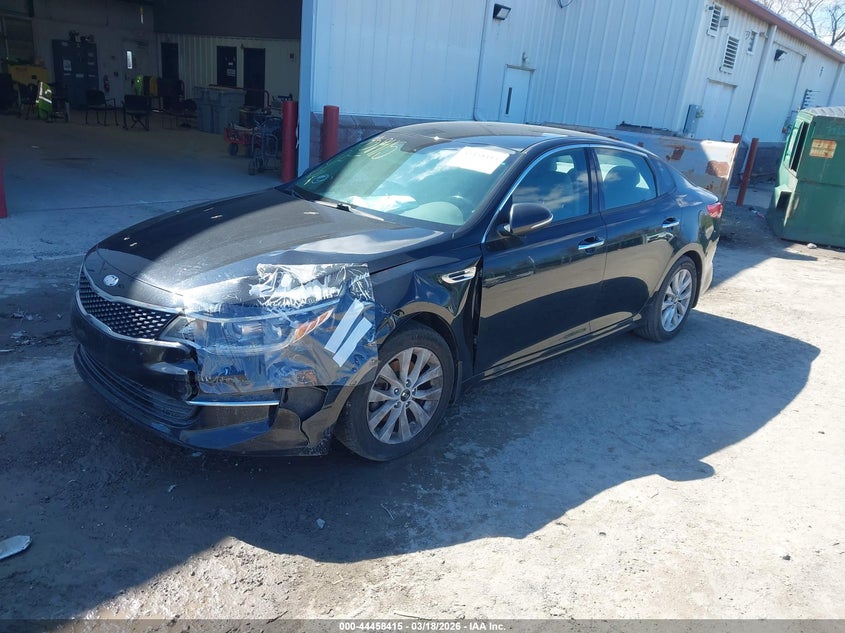 Vin: 5xxgu4l36jg240976, lot: 44955081, kia optima ex 20182