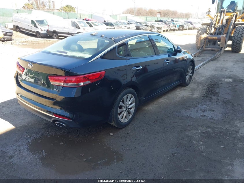 Vin: 5xxgu4l36jg240976, lot: 44955081, kia optima ex 20184