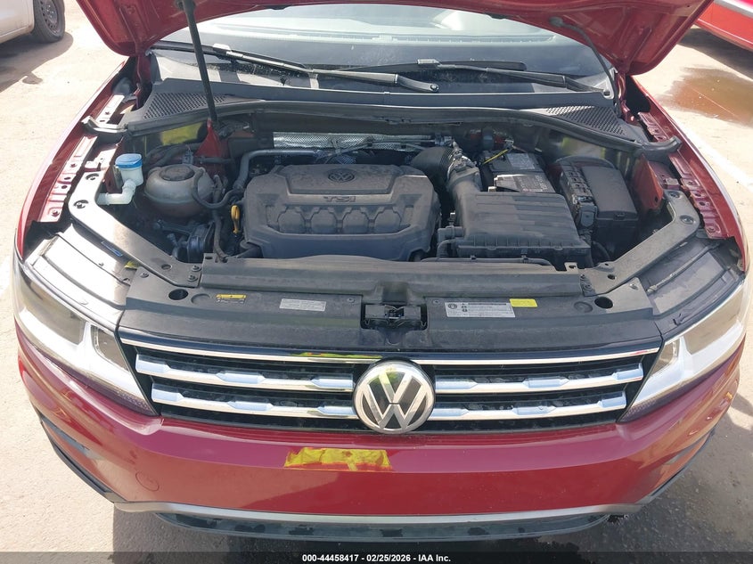 2018 Volkswagen Tiguan 2.0T Se/2.0T Sel VIN: 3VV3B7AX1JM031446 Lot: 44458417