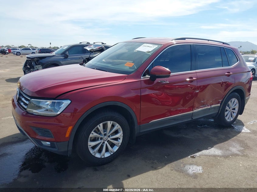 2018 Volkswagen Tiguan 2.0T Se/2.0T Sel VIN: 3VV3B7AX1JM031446 Lot: 44458417
