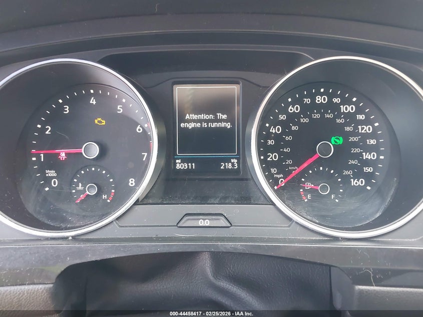 2018 Volkswagen Tiguan 2.0T Se/2.0T Sel VIN: 3VV3B7AX1JM031446 Lot: 44458417