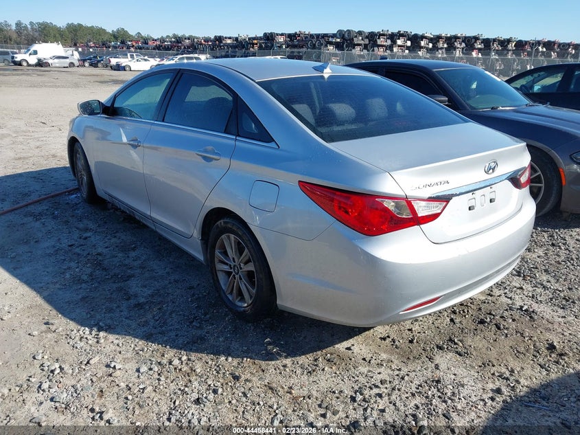 2012 Hyundai Sonata 2.4 Gls silver Lot 111044458441 Vin 5NPEB4AC5CH458480