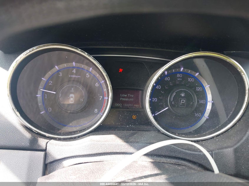 2012 Hyundai Sonata 2.4 Gls silver Lot 111044458441 Vin 5NPEB4AC5CH458480