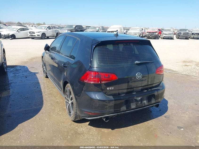 2017 Volkswagen Golf Gti Sport 4-Door