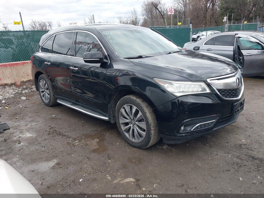 2015 Acura Mdx Technology Package