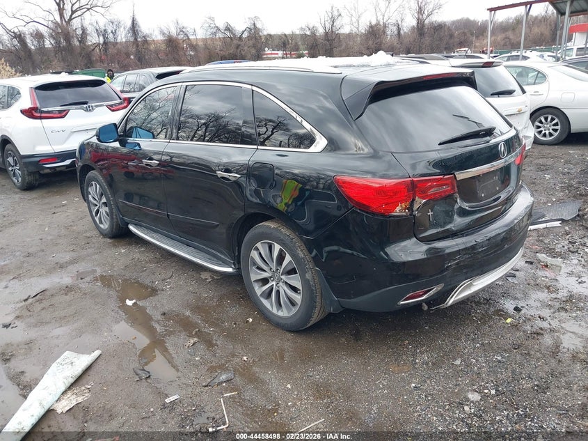 2015 Acura Mdx Technology Package