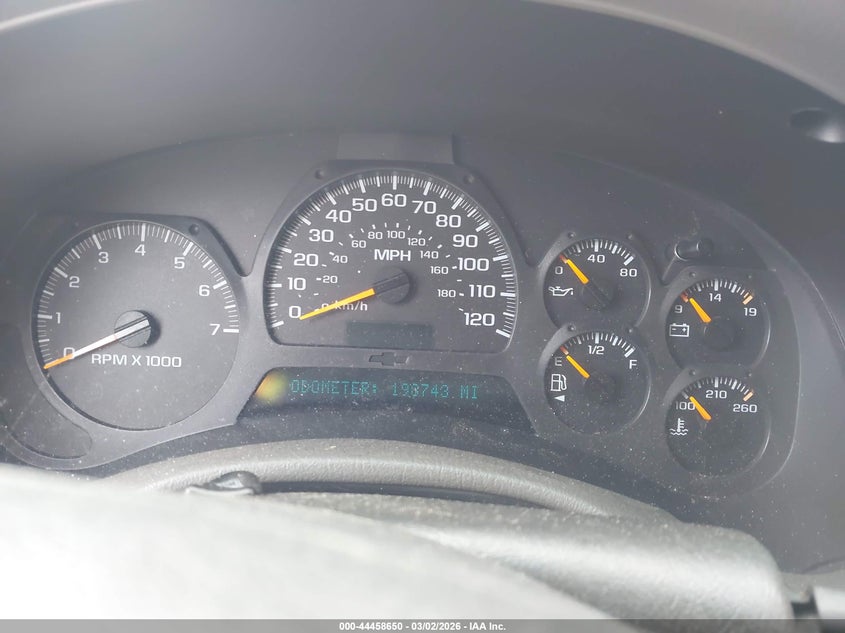 2003 CHEVROLET TRAILBLAZER EXT auction photo 7