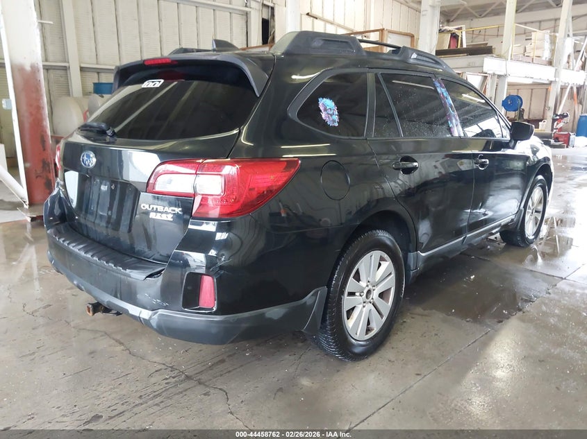 2017 Subaru Outback 2.5 2.5i Premium Black Lot 111044458762 Vin 4S4BSADCXH3204775